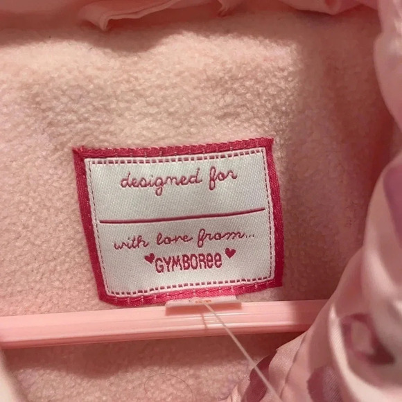 Gymboree Girls' Toddler Heart Print Jacket - Picture 6 of 7